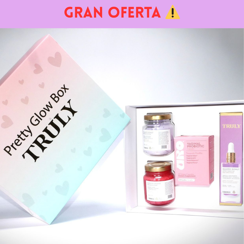 🌸 PRETTY GLOW BOX TRULY + URO 🌸 COMBO 4 EN 1