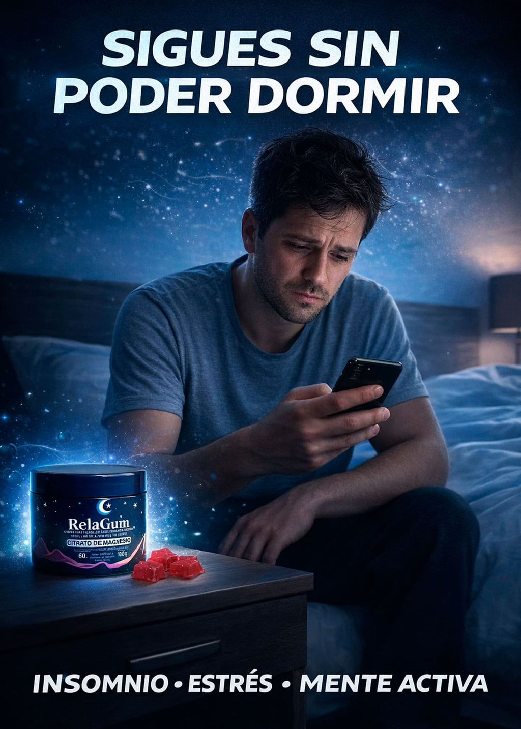 🌙 RELAGUM: Duerme profundo desde la primera semana o notarás la diferencia