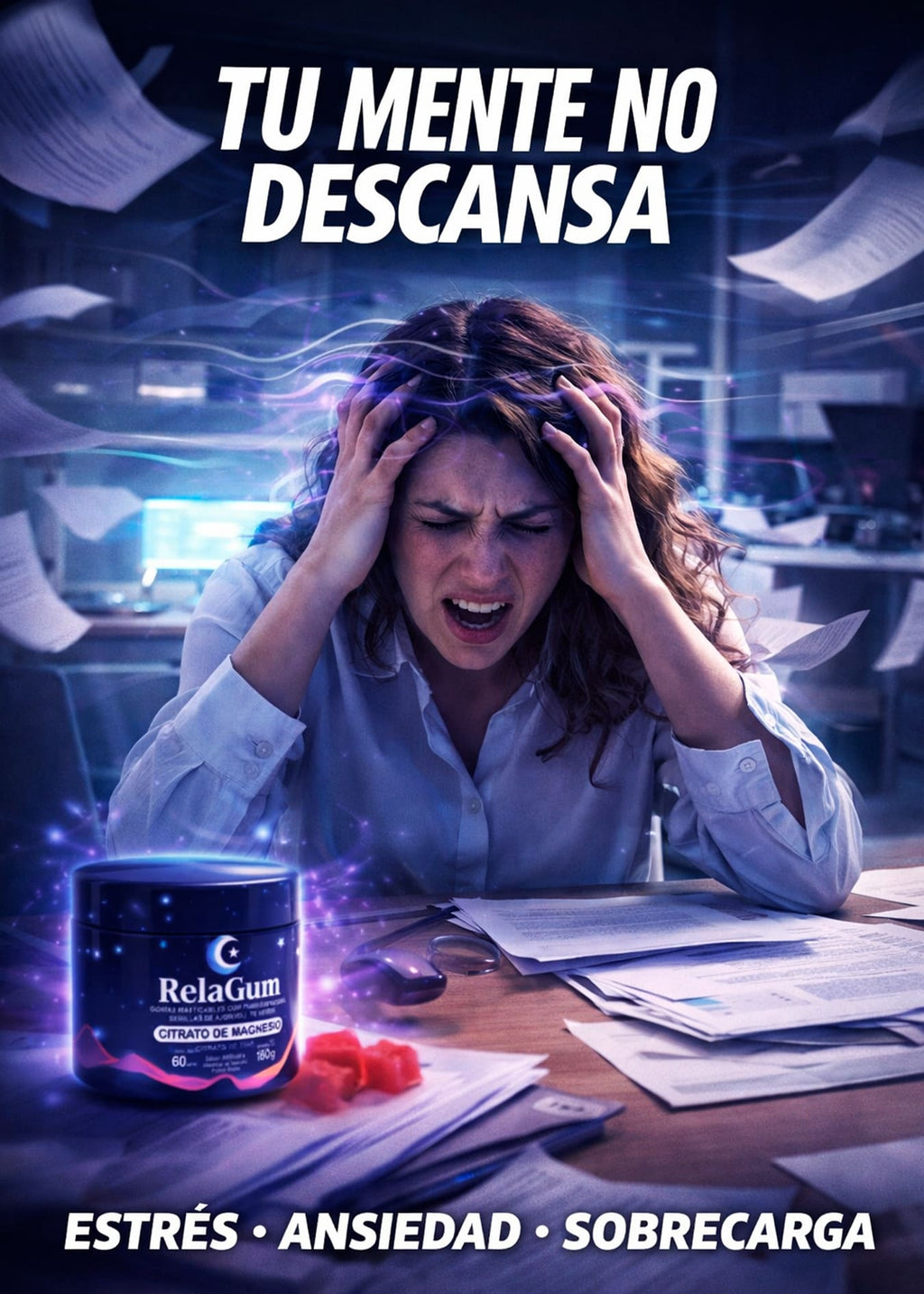 🌙 RELAGUM: Duerme profundo desde la primera semana o notarás la diferencia